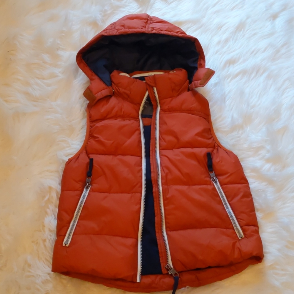 Detachable Hooded Puffer Vest